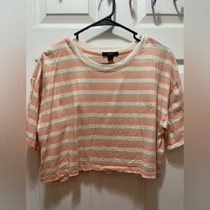 Forever 21 striped crop top